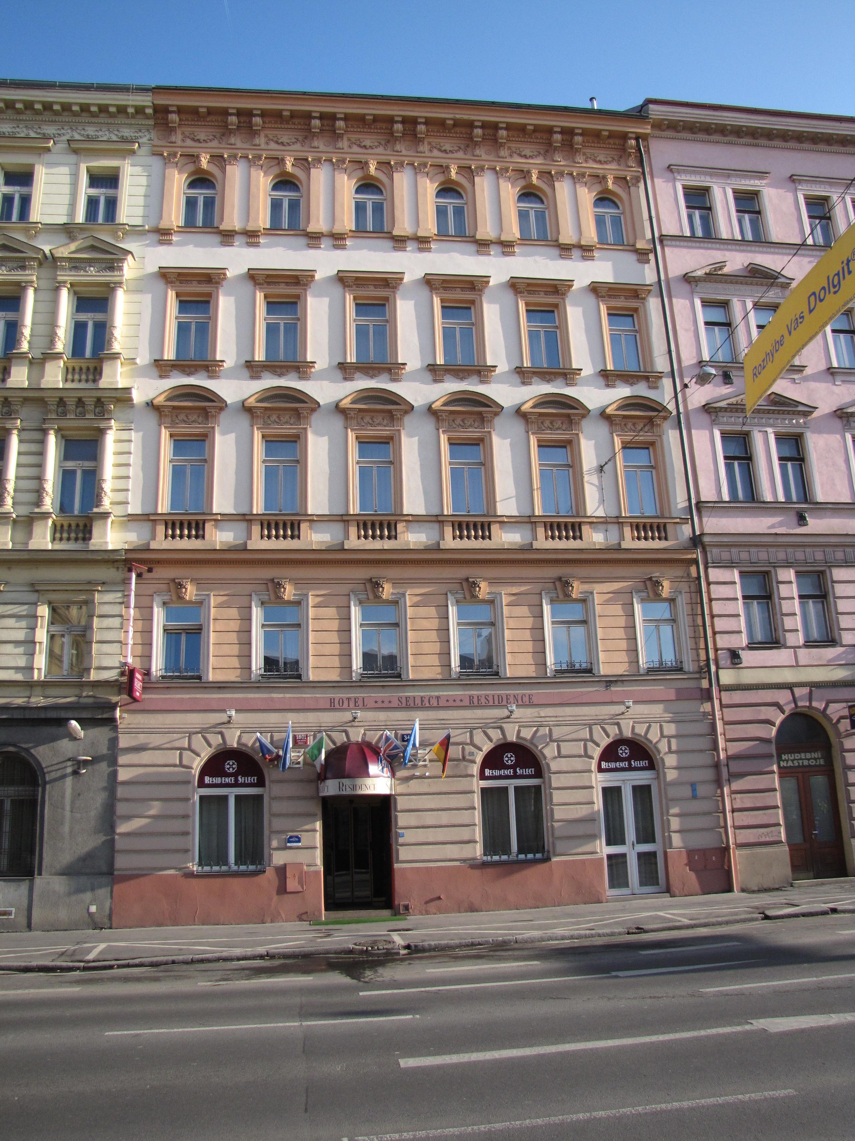 Hotel Residence Select Praga Zewnętrze zdjęcie